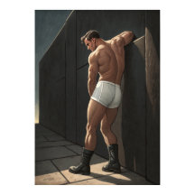 Cara cinematográfica na parede