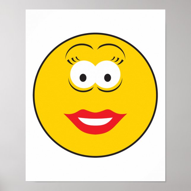 Póster Cara De Batom (Frente)