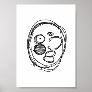 Poster Cara desarrumada