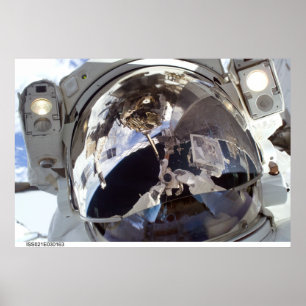 Póster Cara do astronauta