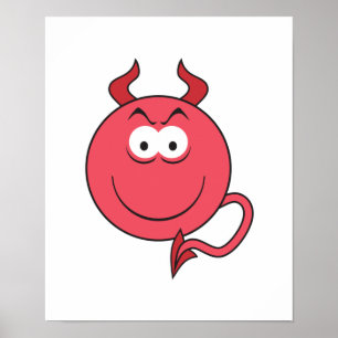 Póster Cara do diabo