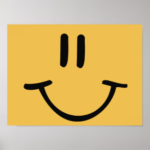 Póster Cara feliz