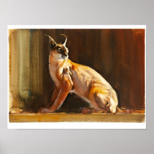 Poster Caracal Árabe 2010