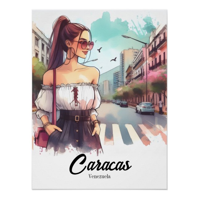 Póster Caracas (Frente)