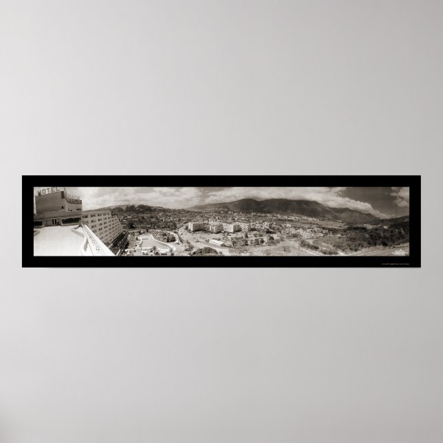 Póster Caracas Venezuela Foto 1958 (Frente)