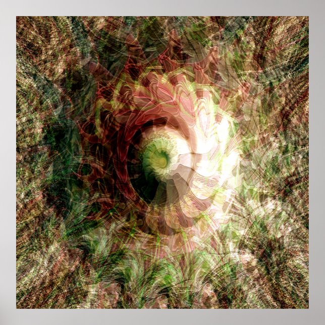 Poster Caracol do Jardim.... (Frente)