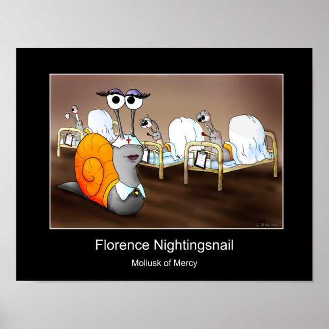 Póster Caracol Florence Nightingail (Frente)