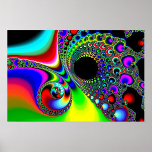 Póster caracol perdido e buraco