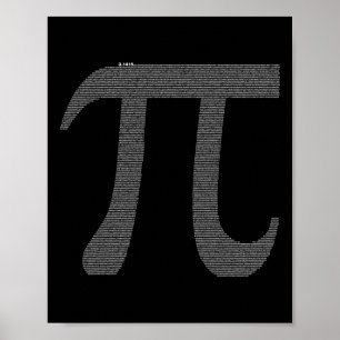 Poster Caractere Pi Com 10