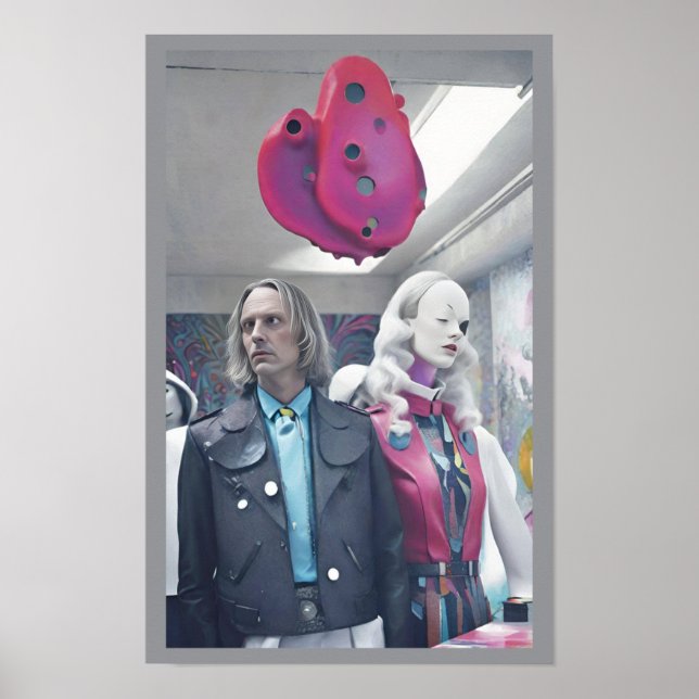 Poster Caracteres de Rejeição de Quentin Tarantino (Frente)