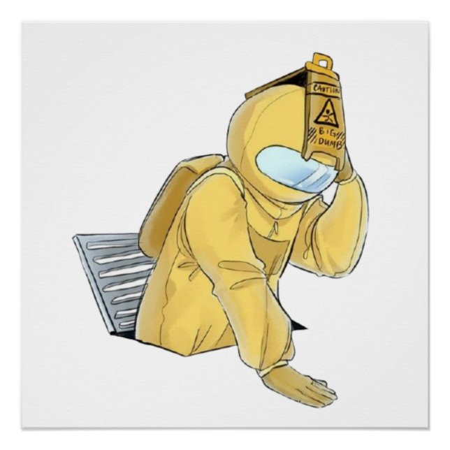 Póster Caracteres, Entre nós, Jogo, Impostor, (Frente)