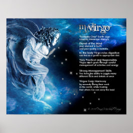 Póster Características do vírus