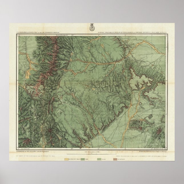 Póster Características Econômicas do Colorado e do Novo M (Frente)