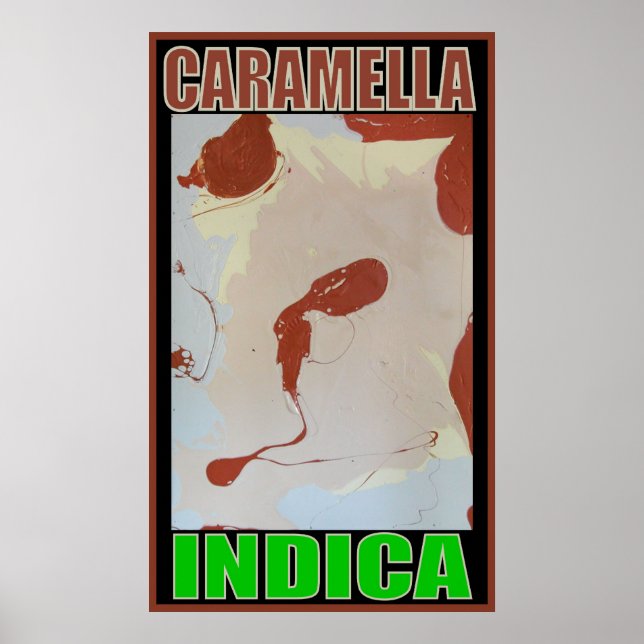 PÓSTER CARAMELLA INDICA (Frente)