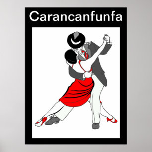 Póster Carancanfunfa Tango