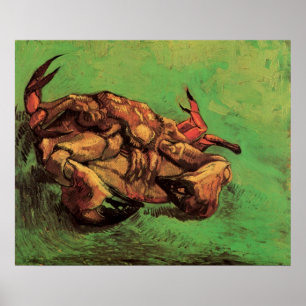 Poster Caranguejo de Costas de Vincent van Gogh