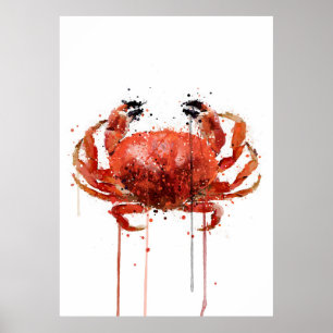 Poster Caranguejo Vermelho