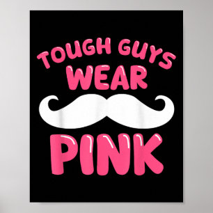 Poster Caras Duras Vestem Homens Rosa Maridos