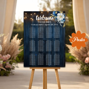 Poster Carateres Rústicos Leve 12 Mesa