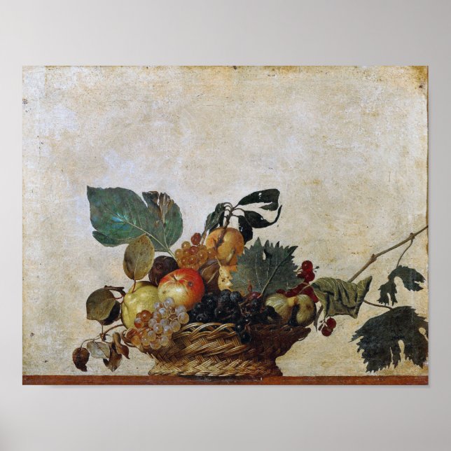 Poster Caravaggio_Canestra_Di_Frutta__Caravaggio (Frente)