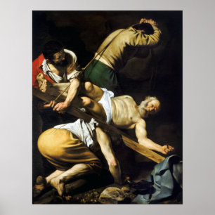 Poster Caravaggio Crucificação do Santo Peter