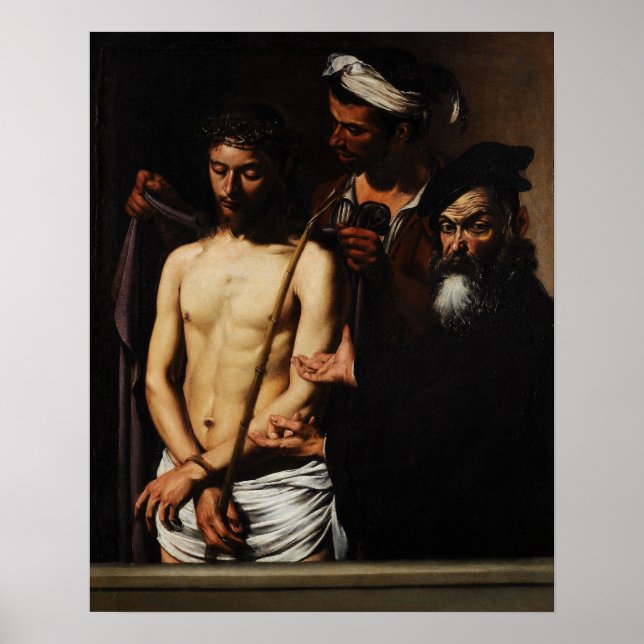 Poster Caravaggio - Ecce Homo (Frente)