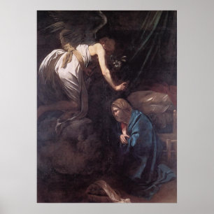 Póster Caravaggio o aviso