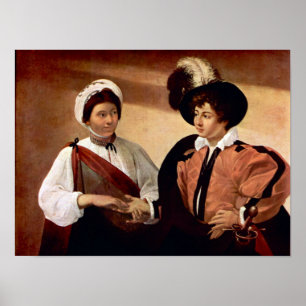 Póster Caravaggio-O vidente