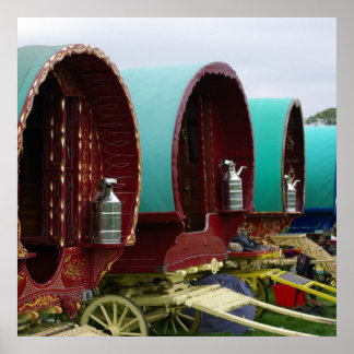 Póster Caravana cigana