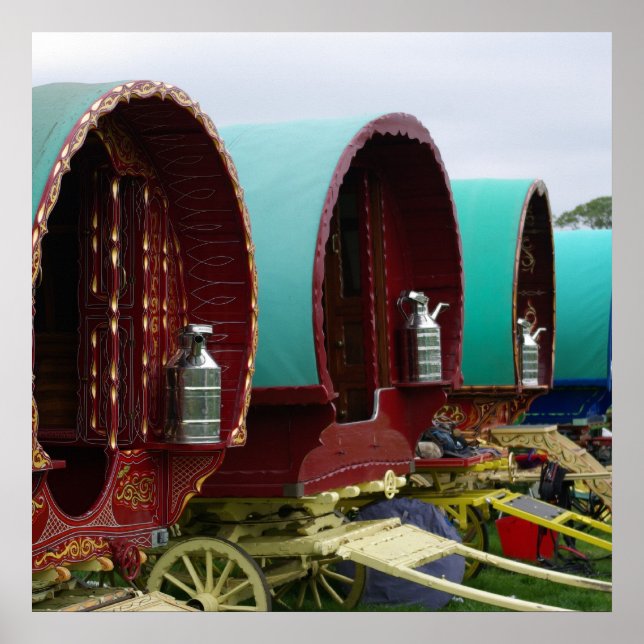 Póster Caravana cigana (Frente)