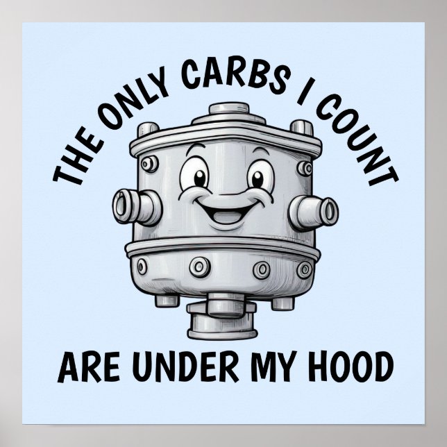 Poster Carburador (Frente)