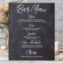 Cardápio de Bebidas Personalizado para Bar de Casa
