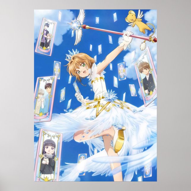 Poster Cardcaptor Sakura De Azul (Frente)