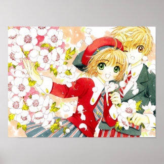 Poster Cardcaptor Sakura Syaoran Sakura