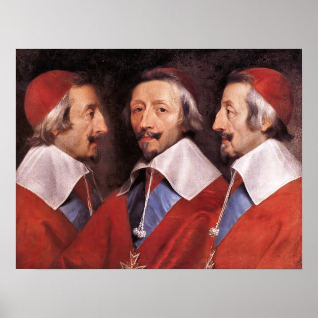 Póster Cardeal Richelieu (Frente)