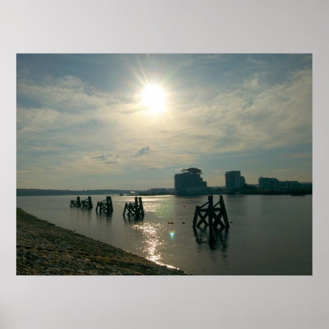 Poster Cardiff Bay (Frente)