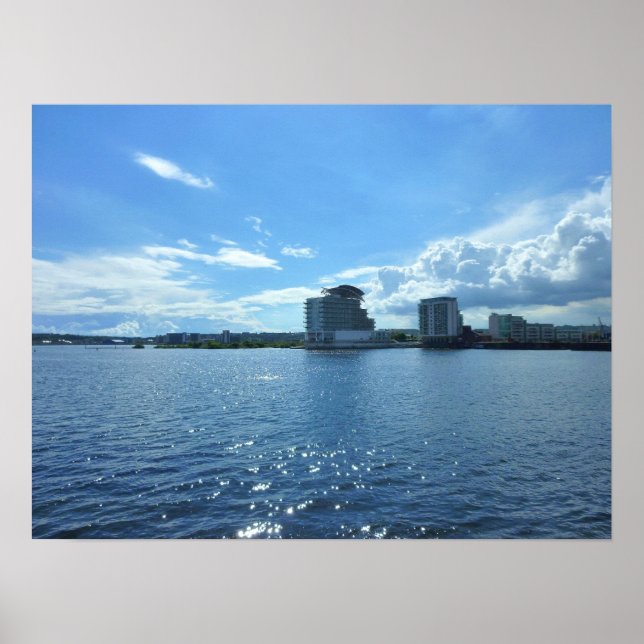 Póster Cardiff Bay, Cardiff, Gales (Frente)