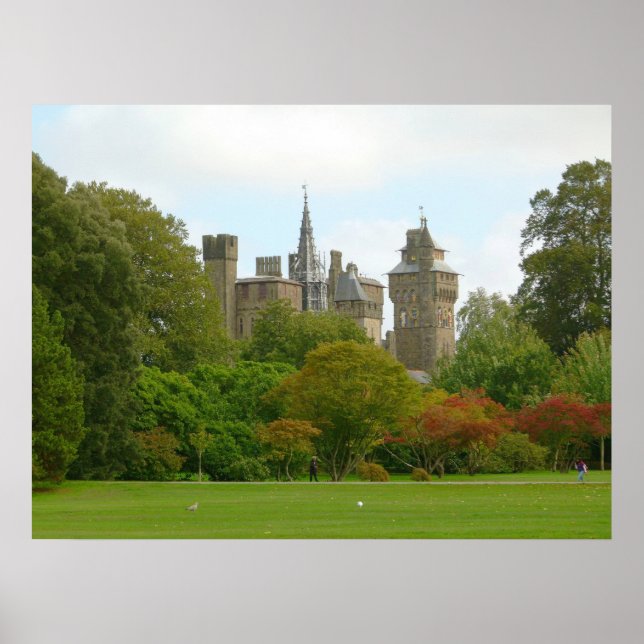 Poster Cardiff Castle (Frente)