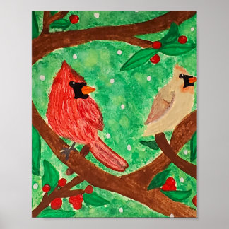 Poster Cardinal Friends