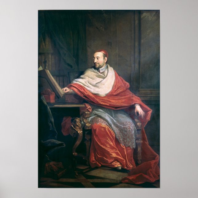 Póster Cardinal Pierre de Berulle (Frente)