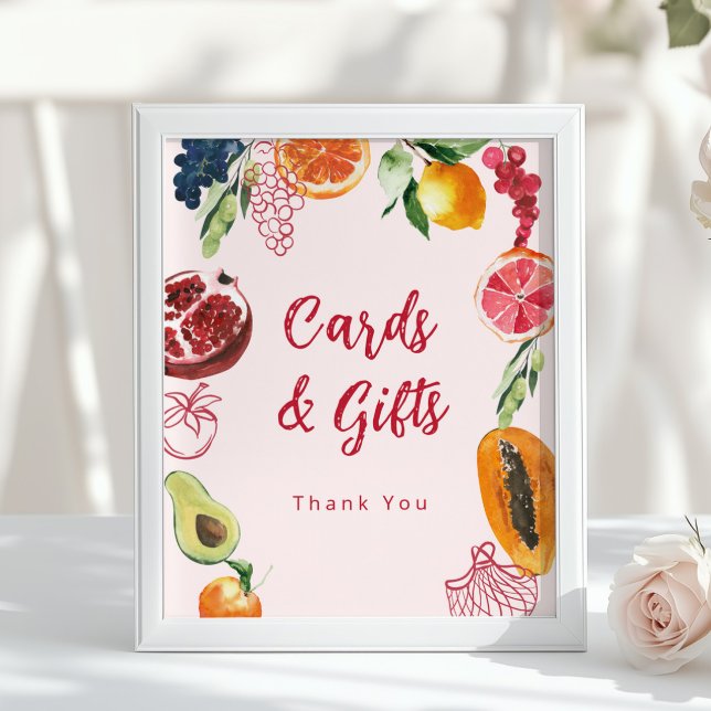 Poster Cards and Gifts Off the Market Vibrant Bridal (Criador carregado)