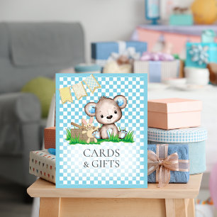 Poster Cards & Gifts Table Teddy Bear Picnic Baby Shower