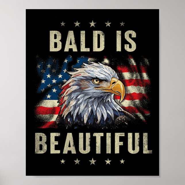 Poster Careca é Bela 4 De Julho Dia Da Independência Águi (Frente)