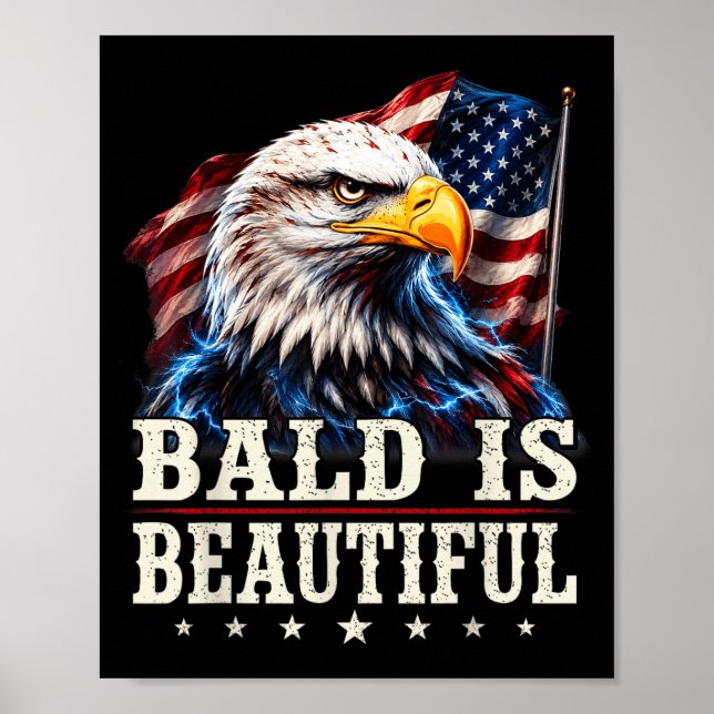 Poster Careca é lindo dia da independência 4 de julho (Frente)