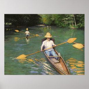 Póster Cargueiros por Gustave Caillebotte, Vintage Fine A