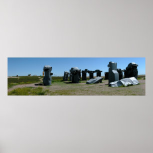 Poster Carhenge, Nebraska Panorâmica 2