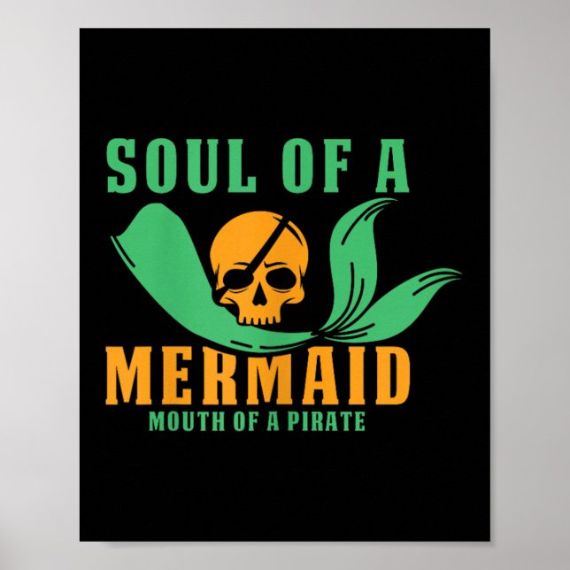 Poster Caribe de Buccaneer de Armadilhas Piratas Engraçad (Frente)