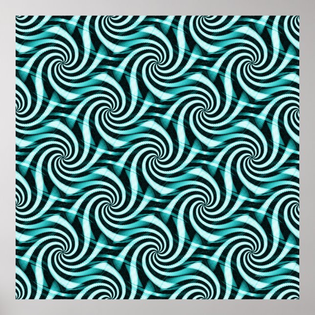 Poster Caribe ondas... (Frente)
