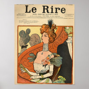 Poster Caricatura de um Marquise francês
