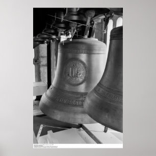 Poster Carillon Bells, UCR, Janeiro 1967